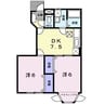 ファミール・ハイムＡ 2DKの間取り