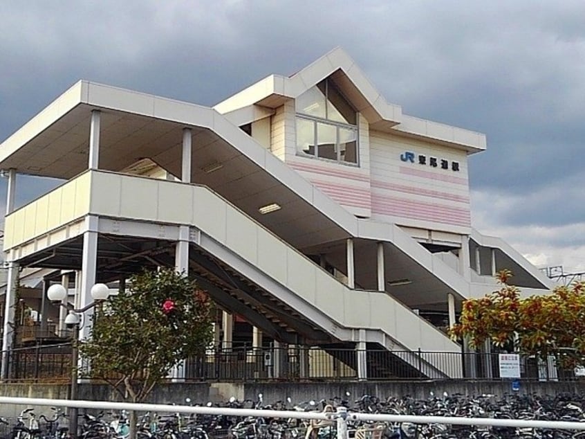 JR東尾道駅まで850m 高西町南アパート