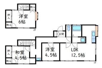 間取図 神辺町川北戸建