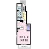 ベルミニヨン 1Rの間取り