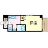 シンメイロード 1Kの間取り