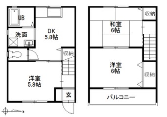 間取図 メゾンソレイユ