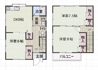 間取図 クレア