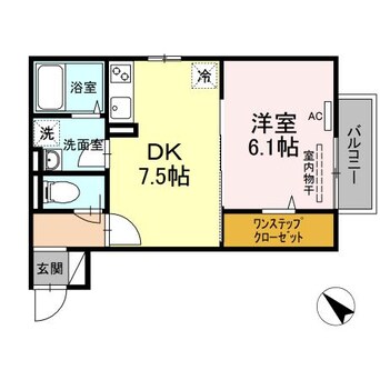 間取図 フレンズ多治米