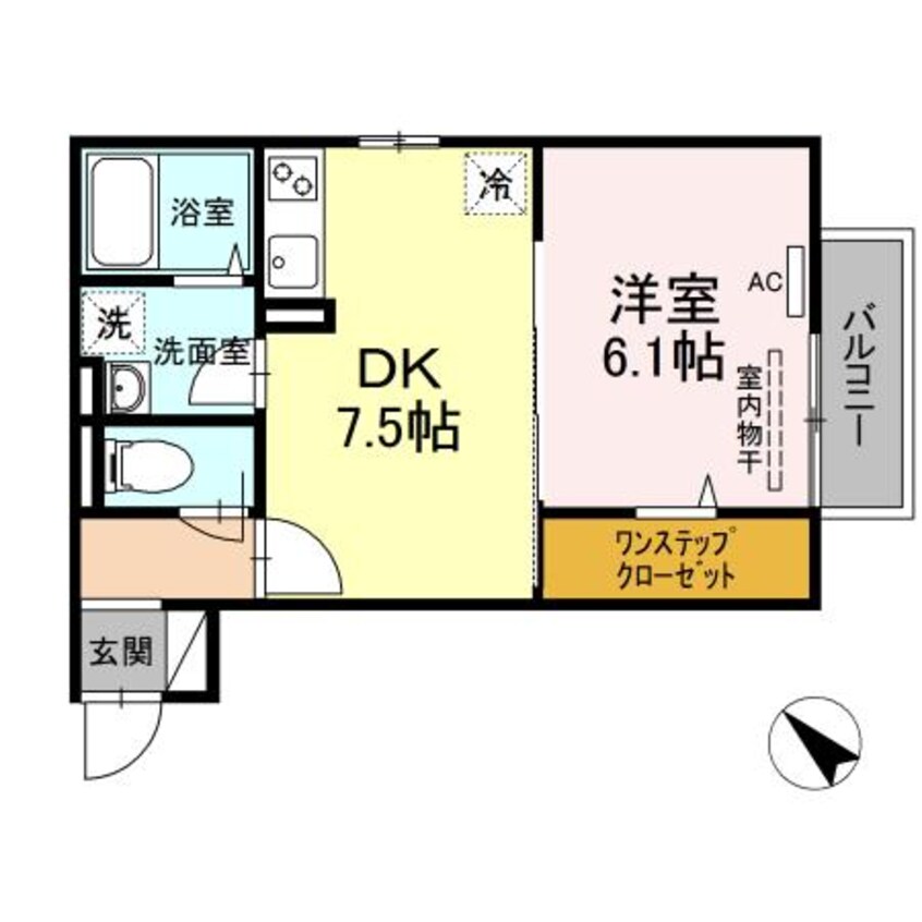 間取図 フレンズ多治米