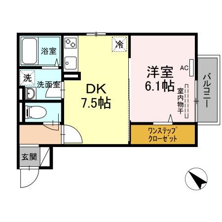 間取り図 フレンズ多治米