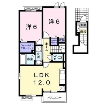 間取図 レジデンス　ハマー