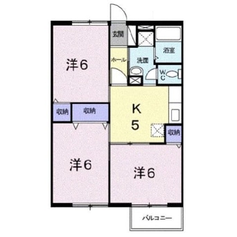 間取図 ニューエルディムハピネスＡ