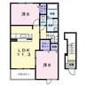 ビアン　カーサ 2LDKの間取り