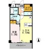 ラ・ルーチェ手城 1LDKの間取り