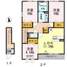 ヴィラ　プレステージ 3LDKの間取り