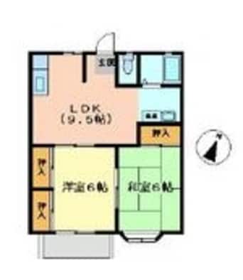 間取図 グランボヌールOkamoto