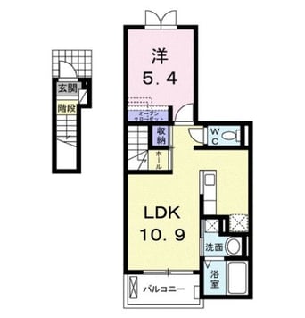 間取図 パストーソ　Ⅰ