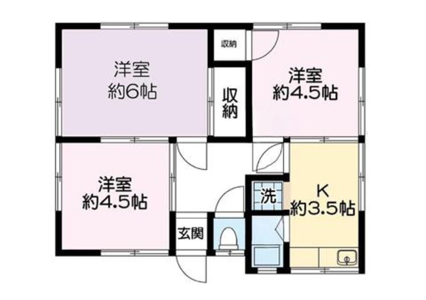 間取図 延明アパート