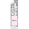 東手城町３丁目アパート 1Kの間取り
