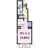 ベルシティＳａｔｏ　Ａ 1Rの間取り