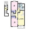 フローレンス２００５ 2LDKの間取り