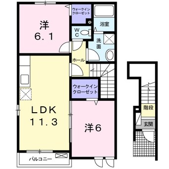 間取図 サンリット・スクエアＢ