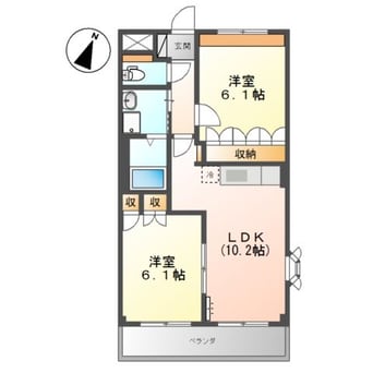間取図 ラングウッド