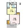 みよしのハイツ 1DKの間取り