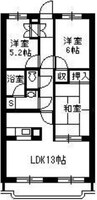 鹿児島市電２系統/神田（交通局前）駅 徒歩24分 2階 築31年 3LDKの間取り