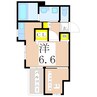 鹿児島市電１系統/郡元駅 徒歩8分 2階 築13年 1Rの間取り