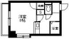指宿枕崎線/鹿児島中央駅 徒歩12分 4階 築26年 1Kの間取り
