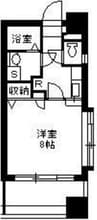 鹿児島市電１系統/鴨池駅 徒歩2分 7階 築19年 1Kの間取り