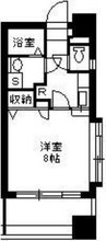 鹿児島市電１系統/鴨池駅 徒歩2分 7階 築19年 1Kの間取り