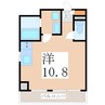 鹿児島市電１系統/涙橋駅 徒歩6分 3階 築19年 1Rの間取り