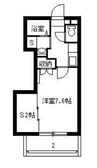 鹿児島市電１系統/郡元駅 徒歩6分 5階 築9年 1SKの間取り
