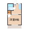 グリーンハウス 1Kの間取り