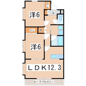 間取図 ウェーブヒルズ