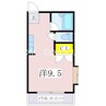 鹿児島市電１系統/鴨池駅 徒歩4分 3階 築37年 1Rの間取り
