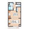 鹿児島市電１系統/甲東中学校前駅 徒歩7分 4階 築16年 2Kの間取り