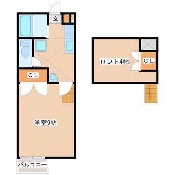 間取図 ハイツ彩光