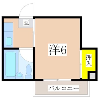 間取図 S・A荒田