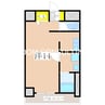 さくらヒルズ鴨池壱番館 1Rの間取り