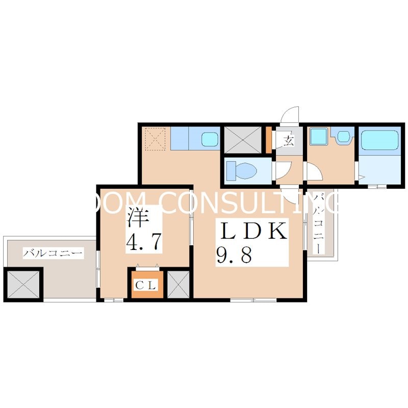 間取り図 さくらヒルズ鴨池壱番館