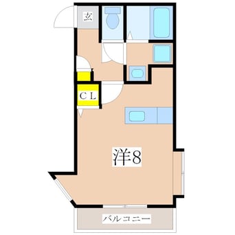 間取図 リーベンパレス郡元