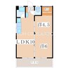 村野コーポ 2LDKの間取り