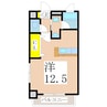 鹿児島市電１系統/甲東中学校前駅 徒歩3分 5階 築15年 1Rの間取り