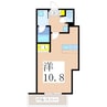 鹿児島市電１系統/甲東中学校前駅 徒歩3分 3階 築15年 1Rの間取り