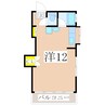 鹿児島市電２系統/高見橋駅 徒歩5分 5階 築35年 1Rの間取り