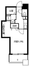 鹿児島市電１系統/二軒茶屋駅 徒歩4分 2階 築10年 1Kの間取り
