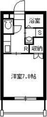 鹿児島市電１系統/宇宿一丁目駅 徒歩5分 5階 築13年 1Kの間取り