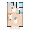 肥薩おれんじ鉄道/阿久根駅 徒歩18分 2階 築23年 1DKの間取り