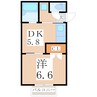 肥薩おれんじ鉄道/阿久根駅 徒歩21分 2階 築24年 1DKの間取り