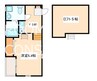1階 築16年 1SKの間取り