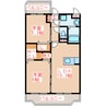 YS　Spazio 2LDKの間取り